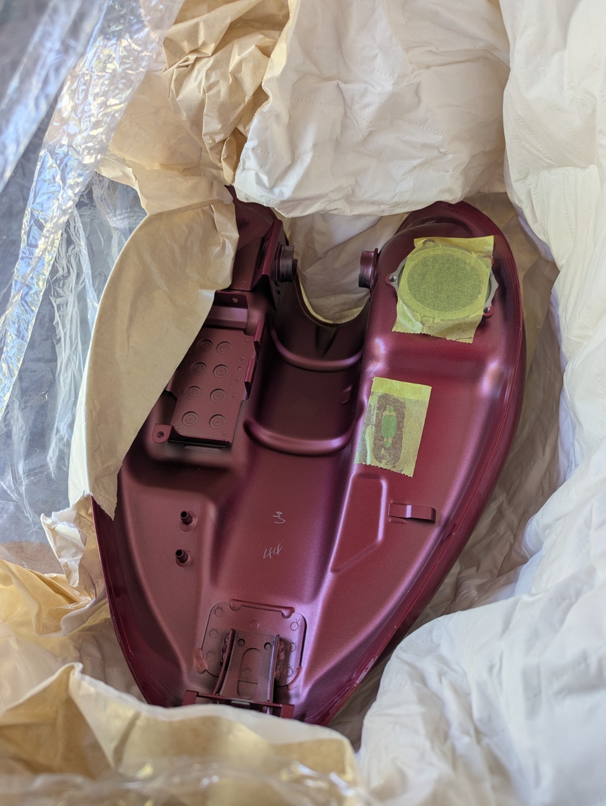 C.F. Red Kawasaki W800 Gas Fuel Tank Not used in perfect condition