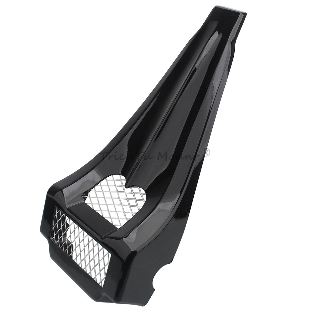 Front Chin Spoiler Radiator Grill For Harley Electra Glide Ultra Classic 97-13