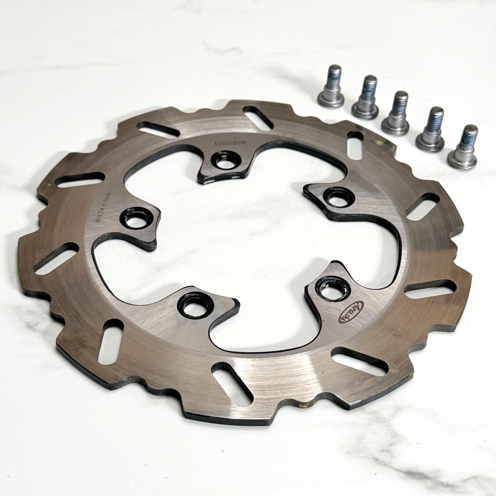 01-15 Suzuki GSXR1000 Arashi Rear Brake Rotor Disc Bolts 100 Miles Like New