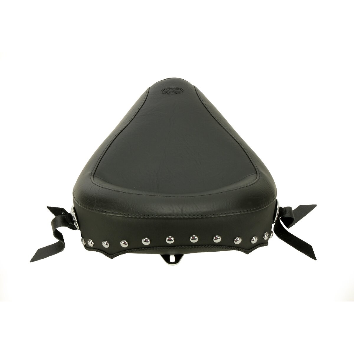 Mustang 12 1/2 in. Studded Solo Seat for Models w/3.3 Gallon Gas Tank – 75700