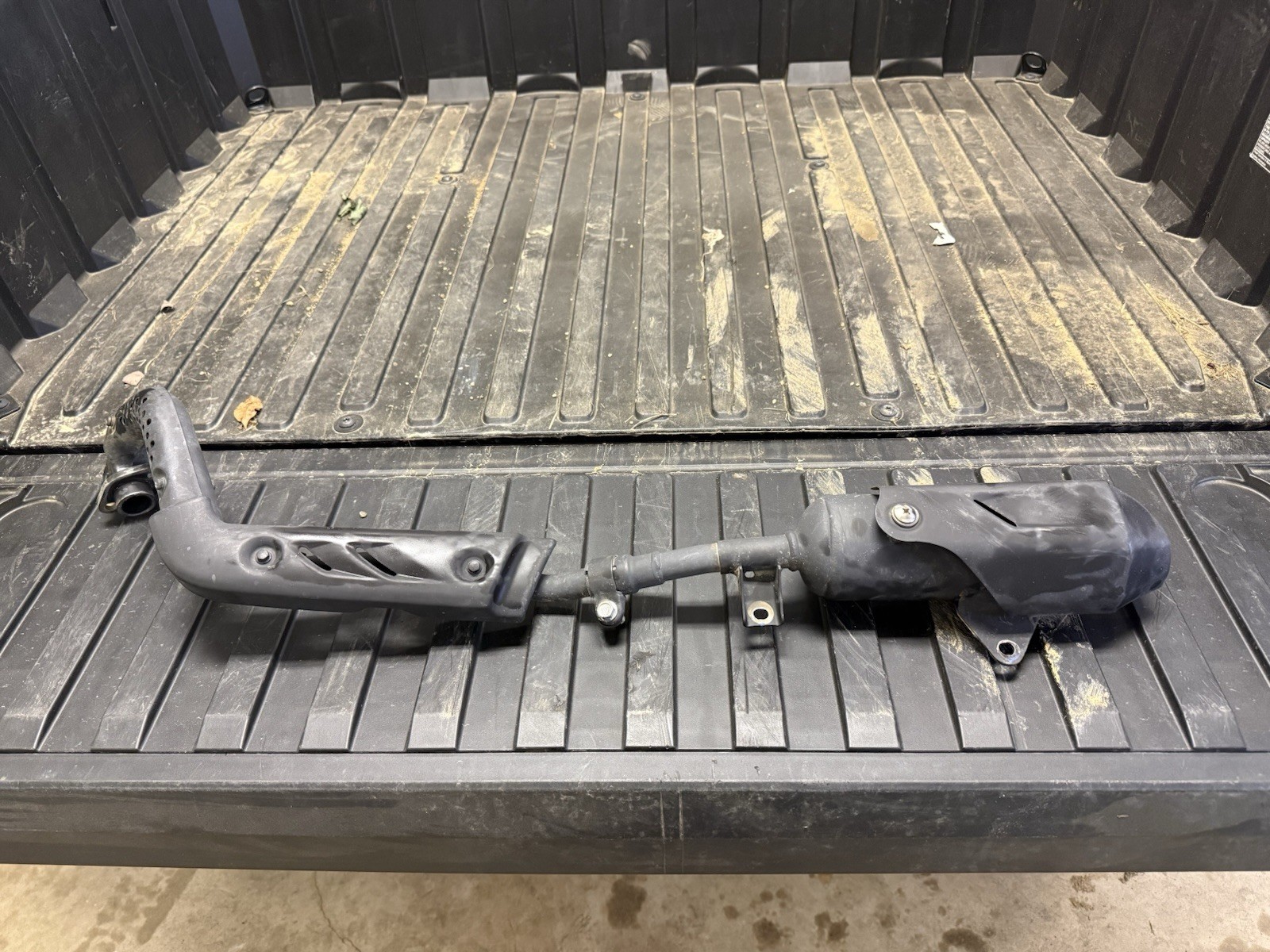 CRF110 OEM COMPLETE EXHAUST EXCELLENT CONDITION