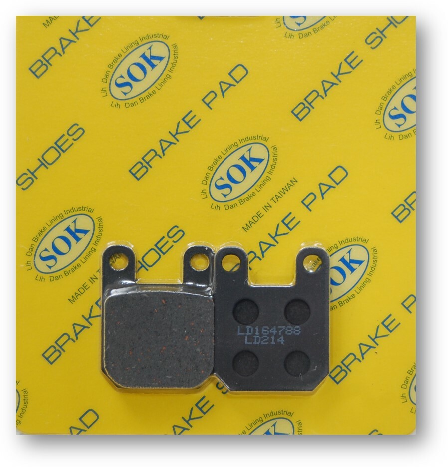 FRONT BRAKE PADS fit ITALJET Torpedo 50 125 1998-2006
