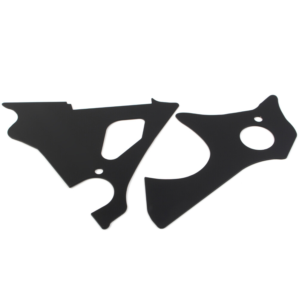 2x For Suzuki Boulevard M109R Engine Side Covers Frame Fillers Keyhole Aluminum