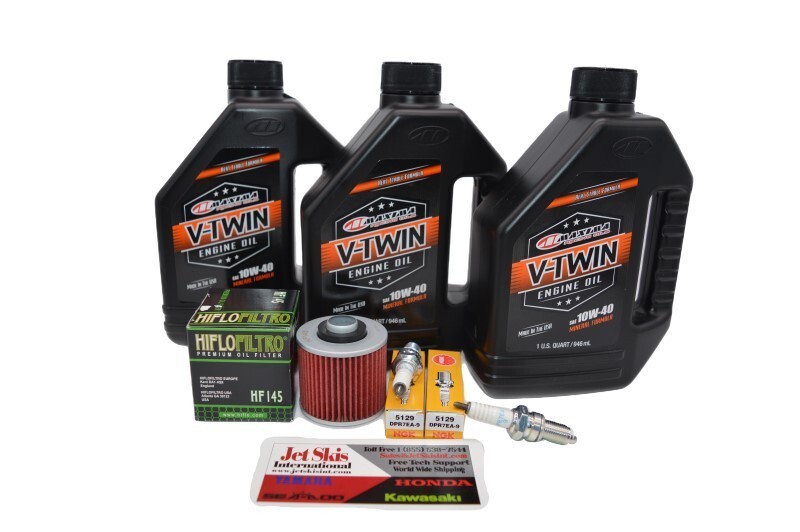 For Yamaha V Star 650 Oil Change Kit NGK Spark Plugs Oil Filter XVS650 VSTAR 650