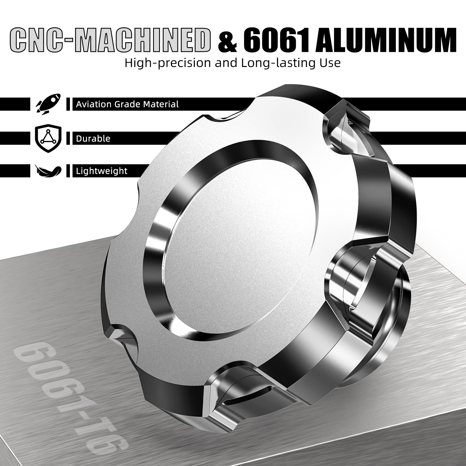 Chrome Fuel Tank Cap with Seal O-ring For Harley Iron 883 XL883N 2009-2013 2014