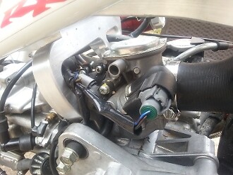 TRS FRAME EXTENSION MOUNT FOR FATTY RIM USING STOCK RUCKUS MOTOR