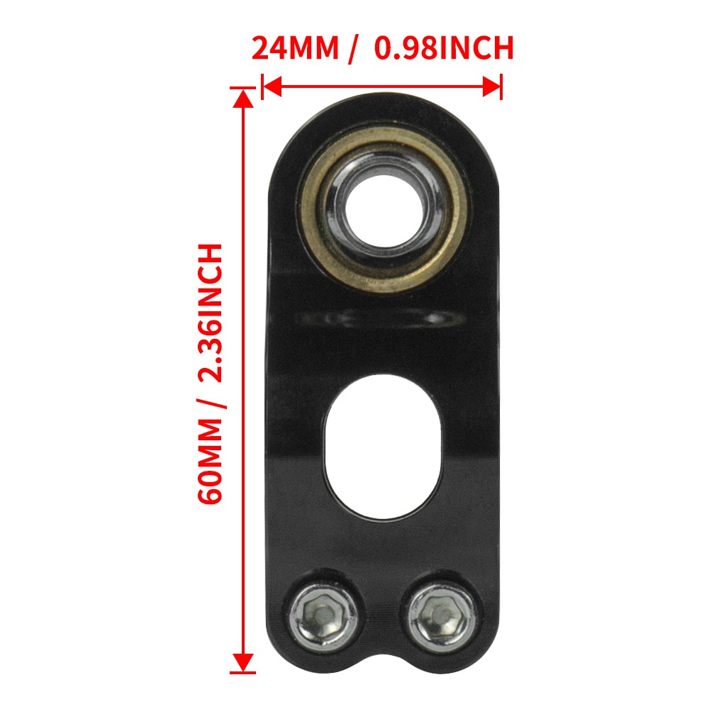 Racing Bike Steering Stabilizer Damper 25mm / 1″ Bracket Clamp Holder Universal