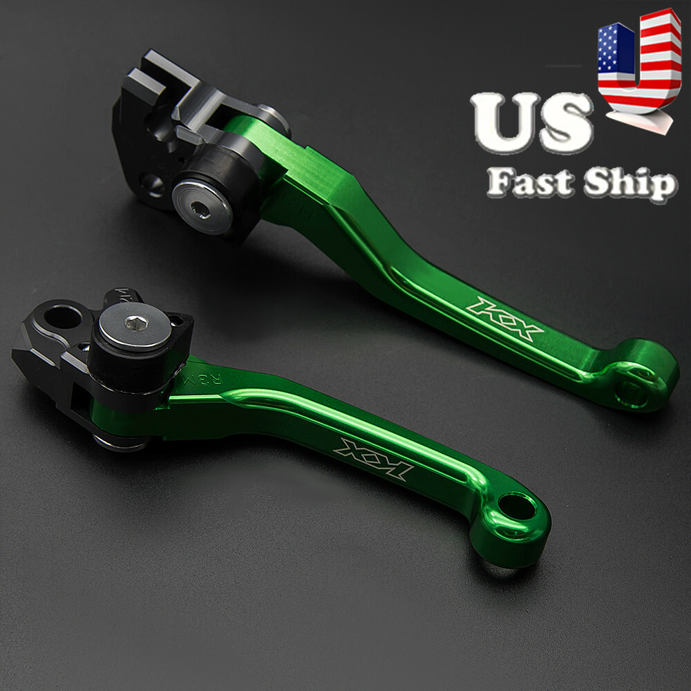 For KX80/KX100 1994 1995-1996 Dirt Bike Clutch Brake Lever w/KX Hand Logo CNC