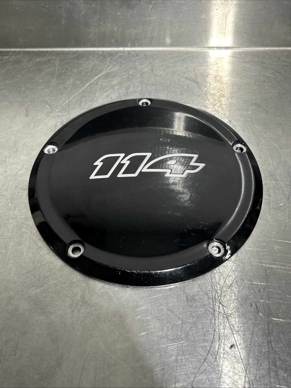 2017 – 2025 HARLEY TOURING OEM M8 25700389 114 CI BLACK DERBY COVER DC17