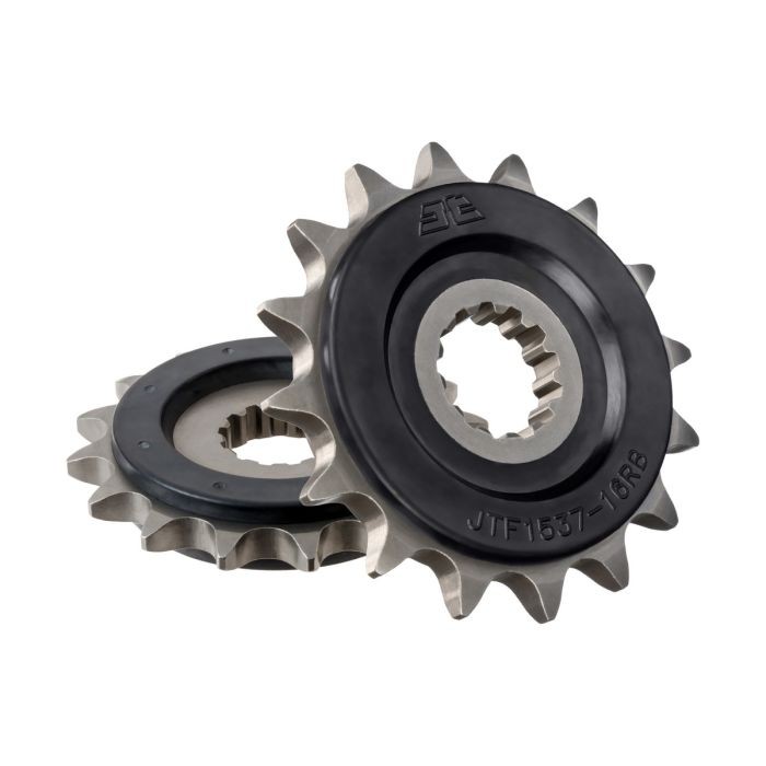 JT Rubber Cushioned Steel Front Sprocket 16T 525 Kawasaki