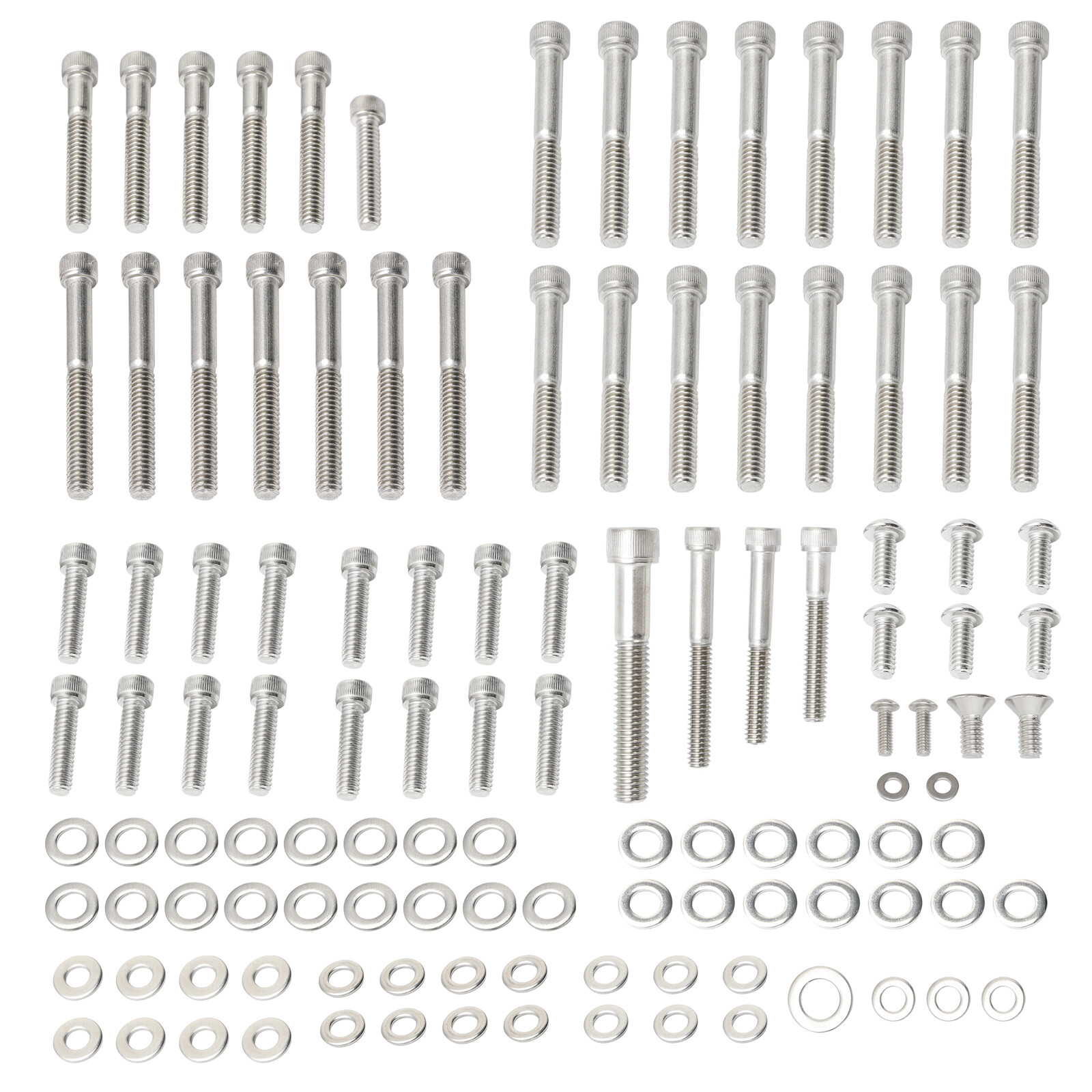 Complete Engine Socket-head Bolt Set For Sportster XL 883 1200 2004-2022 V1