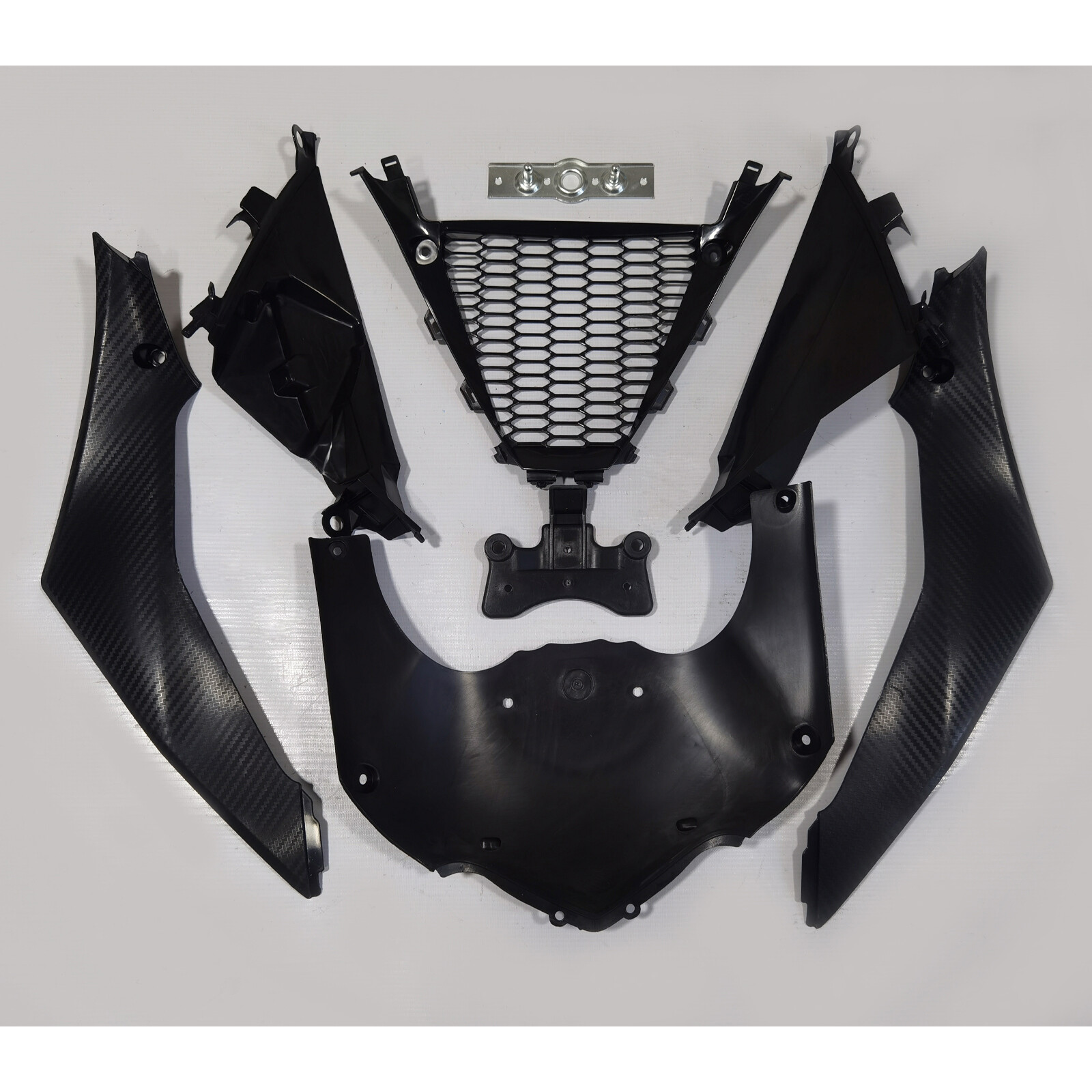 K7 Glossy Black ABS Fairing Kit For Suzuki GSXR1000 2007 2008 Injection BodyWork