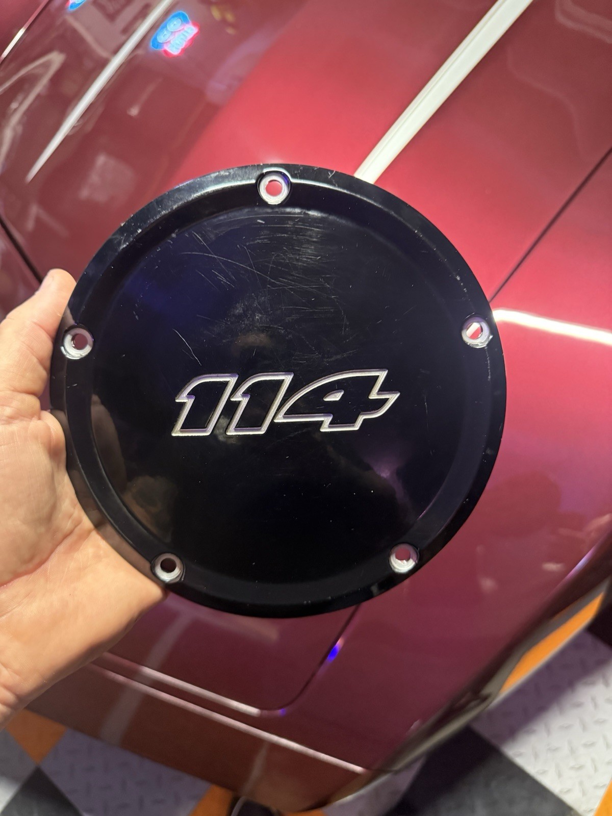 Harley-Davidson Milwaukee Eight 114 Engine Derby Cover p/n 25700389
