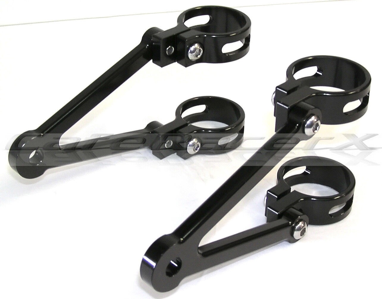 35mm Headlight Brackets Billet Aluminum Honda CB550 CB650 CB750 CBX Motorcycles
