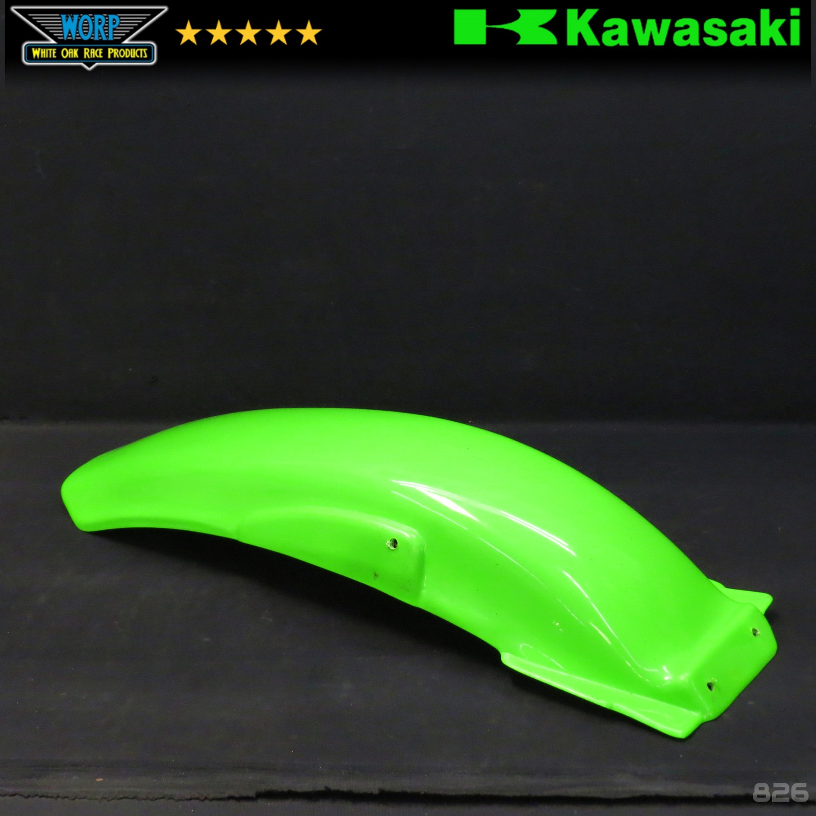 1979 KAWASAKI KX250 REAR FENDER MUD SPLASH GUARD DC PLASTICS 74-79