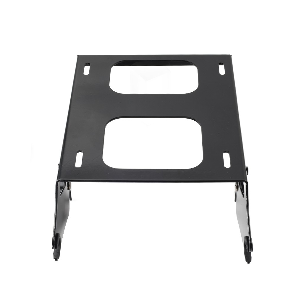 Two-up Tour Pack Pak Trunk Mount Rack Bracket For Harley Road King 14-24 Black