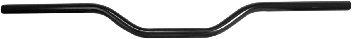 Emgo 7/8″ Steel Superbike Flat Street Tracker Motorcycle Handlebars Satin Black