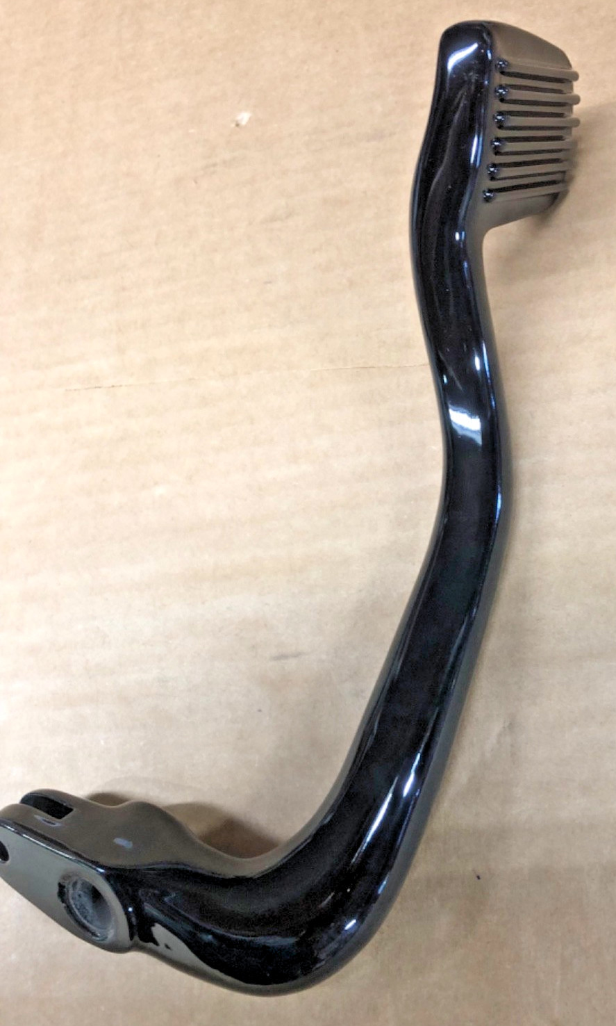 Harley FXR Rear Mid Control Brake Pedal 42523-87 CONV. POWDER COATED BLACK GLOSS