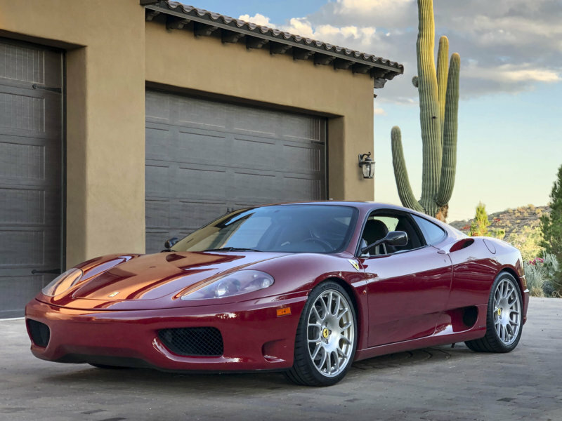 19″ Ferrari 360 F430 Challenge wheels – Fit Carbon Brakes – Silver Gray Black