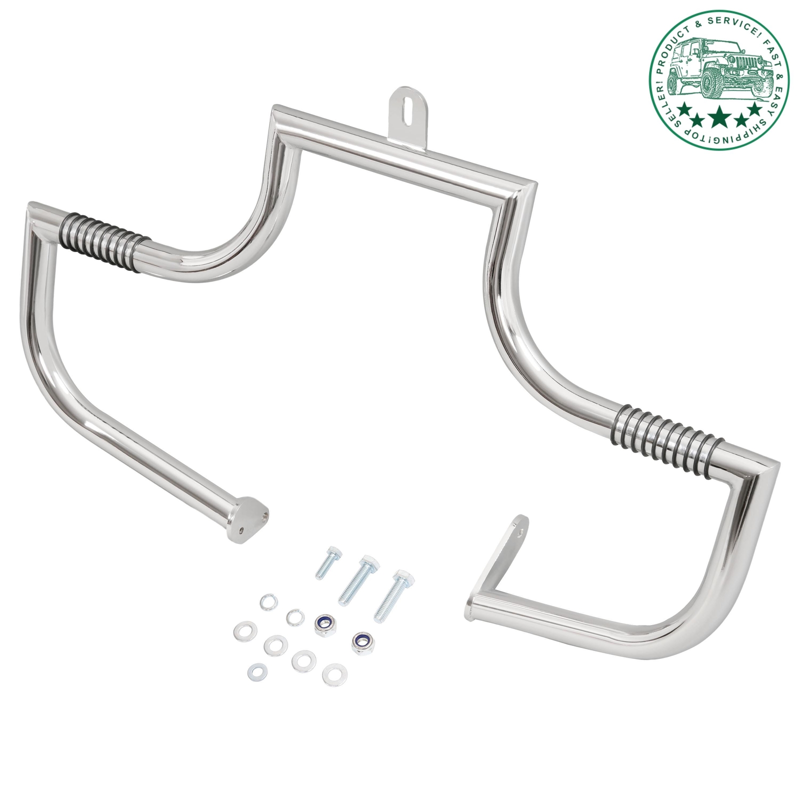 Engine Guard Highway Crash Bar For Harley Heritage Softail Fatboy 1986 1987-1999
