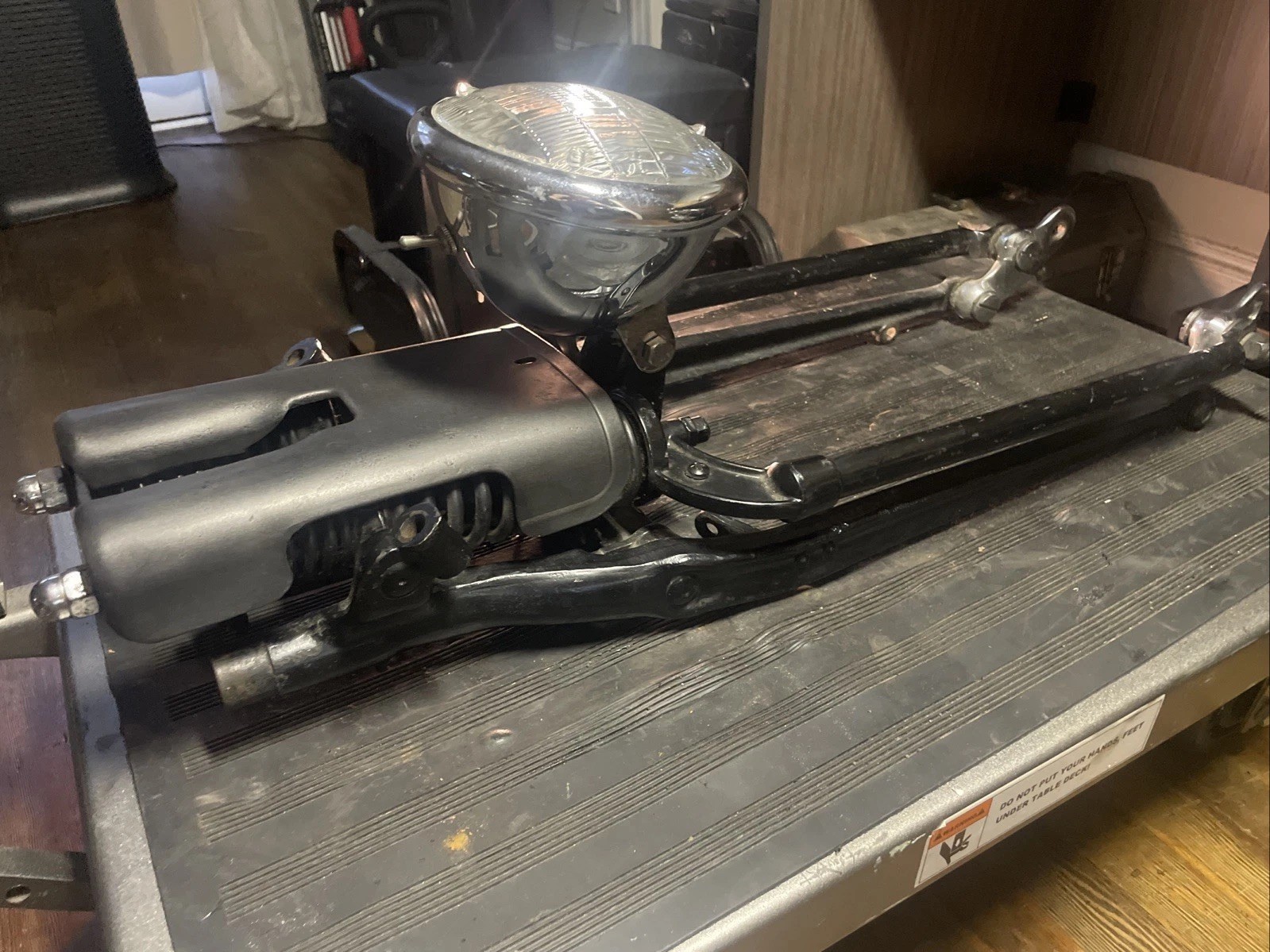 Oem Harley UL Ibeam Springer, Chopper Front End Forks with Headlight