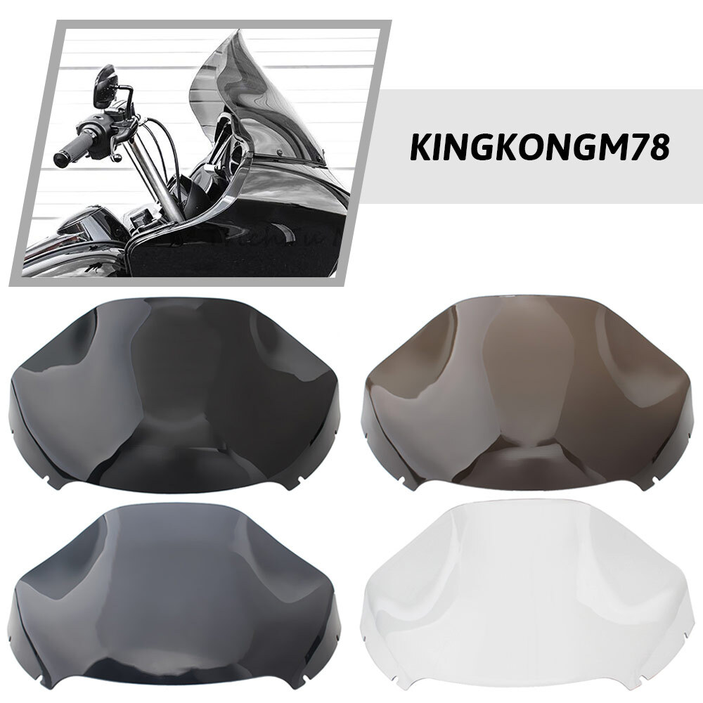 13” Wave Windshield Windscreen For Harley Road Glide FLTR FLTRX 2015 2016-2023
