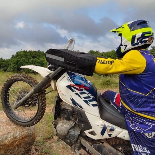 MOTORCYCLE HANDLEBAR MUFFS FOR WINTER & SNOW RIDING