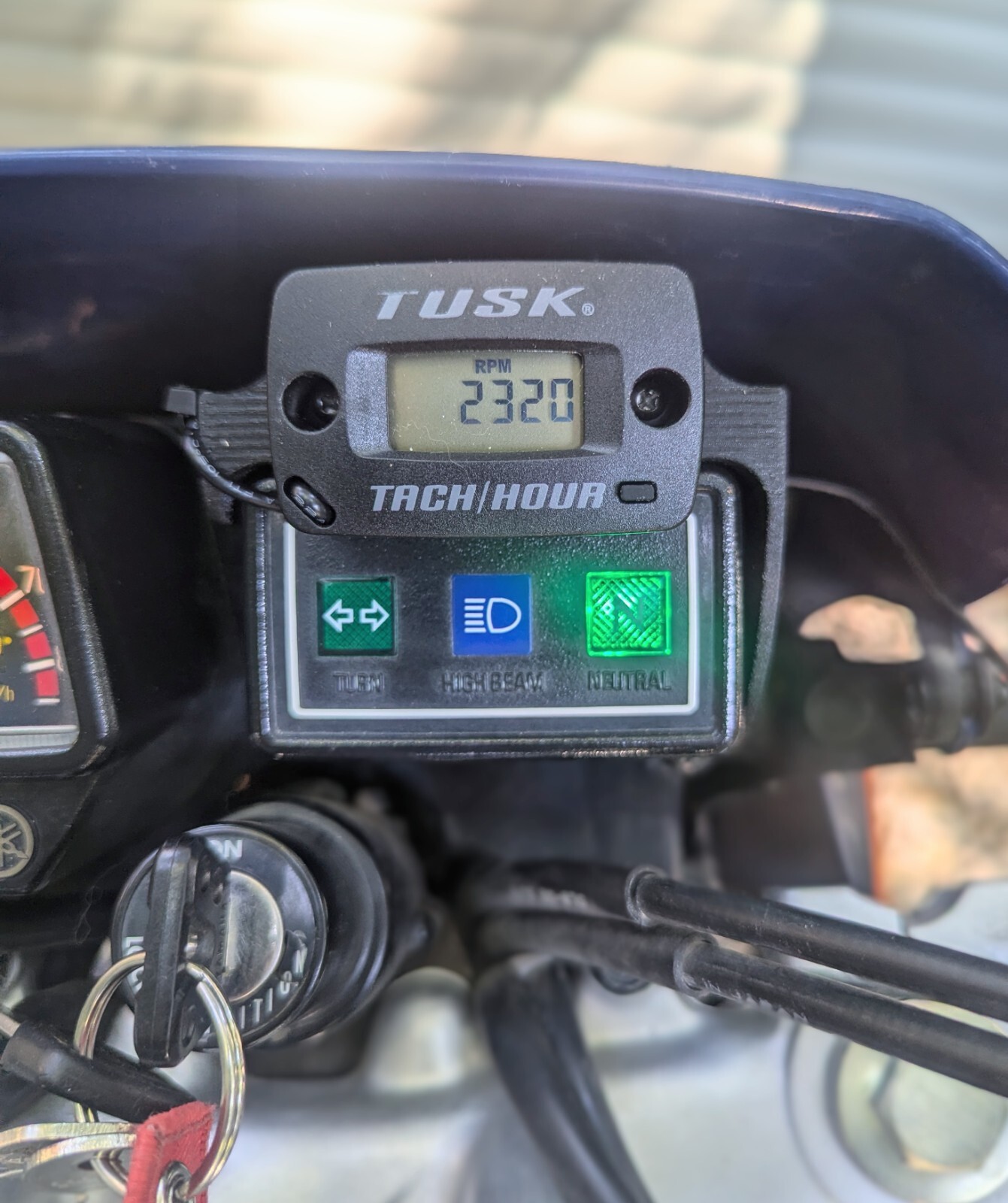 Yamaha TW200 Trail Tech Tachometer Mount Kit