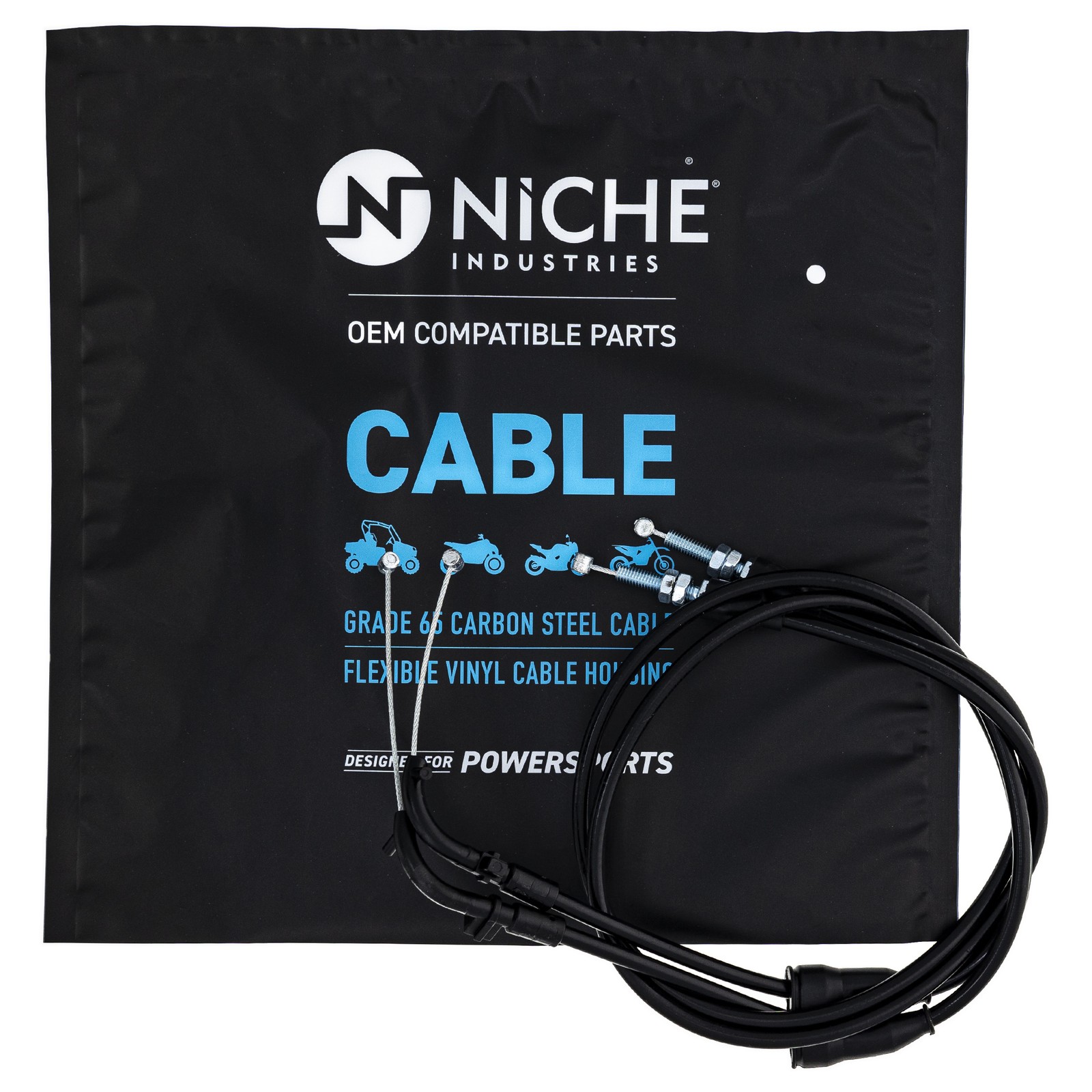 NICHE Push Pull Throttle Cable for KTM 250EXC 400XCW 450XCW 525SX 59002091300
