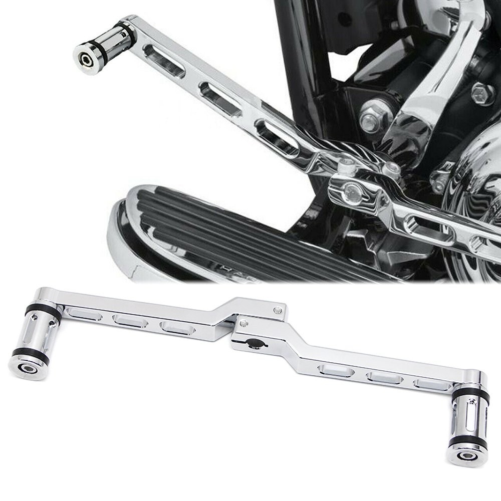 Motorcycle Heel Toe Gear Chrome Shift Lever Shifter Peg for Harley FL Softail