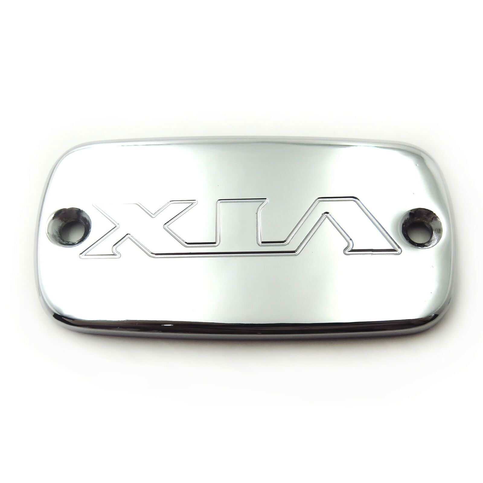 HTTMT Chrome Brake Fluid Reservoir Cap Cover “VTX” For 2002-2011 Honda VTX 1800
