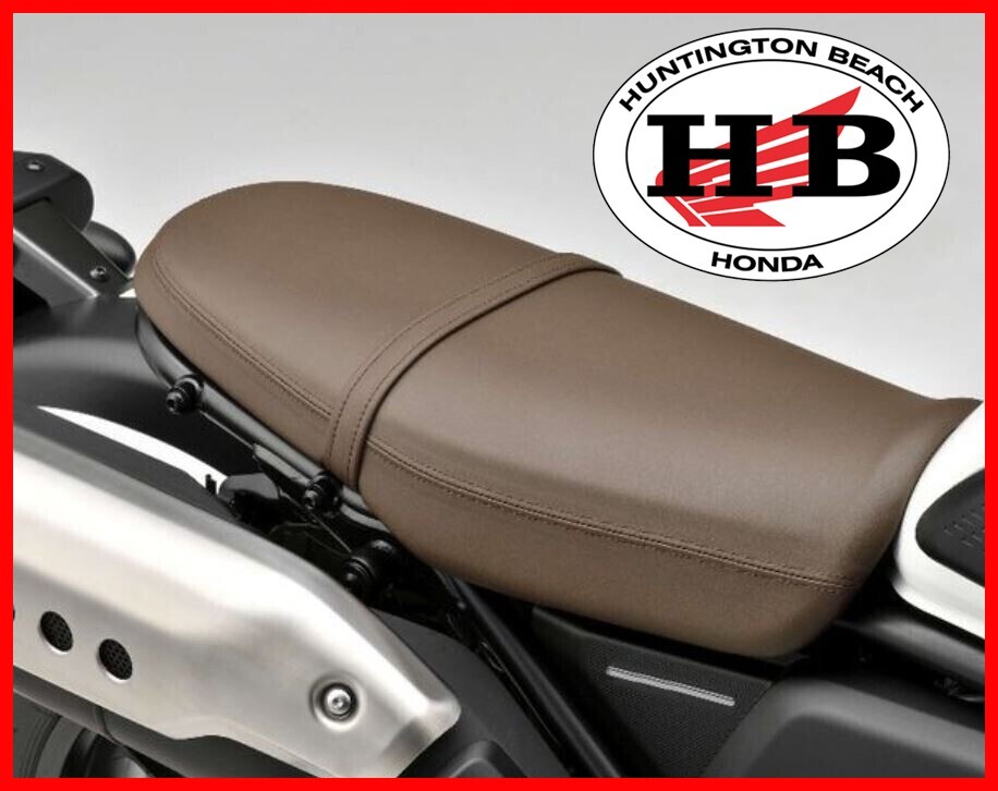 NEW OEM TALL SEAT (BROWN) FOR 2023-2024 HONDA SCL500 SCRAMBLER – 08R70-K3S-JA0ZC