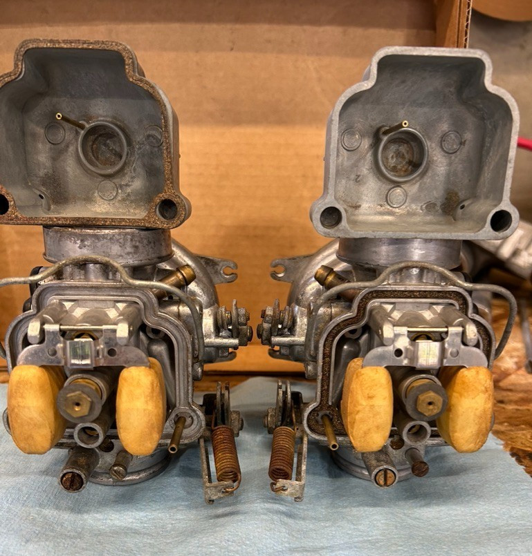 1978 BMW R80/7 Bing Airhead Carburetors Matched Pair 64/32/201 64/32/202 OEM