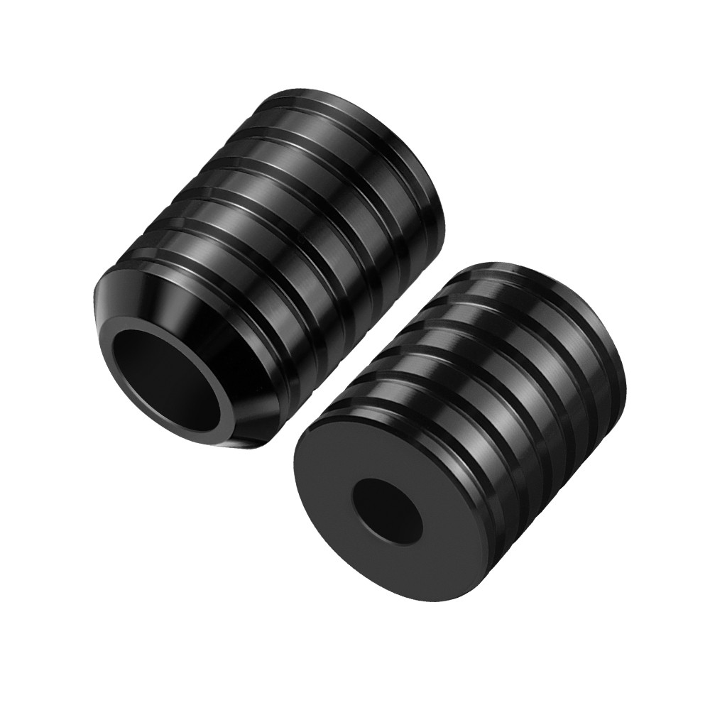 Engine Guard Crash Bar End CNC Cover Universal For Harley Softail / Touring US