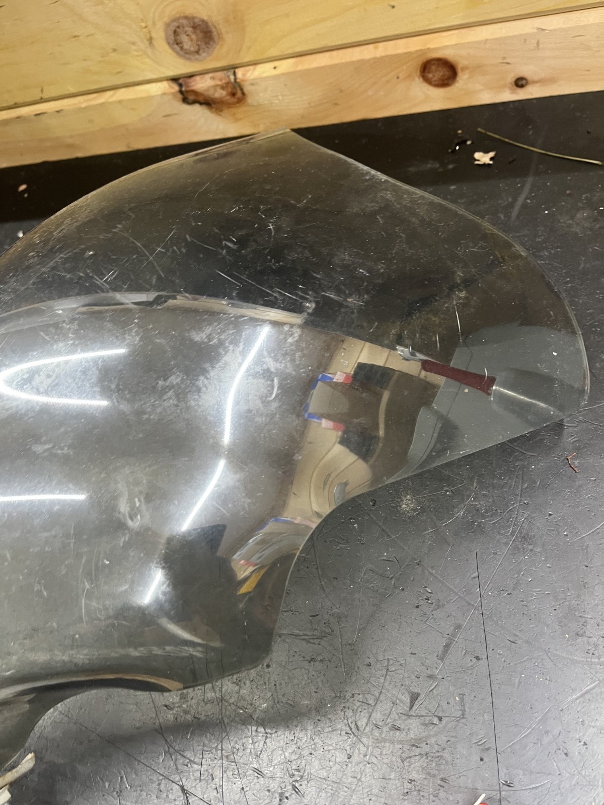 2001 KAWASAKI ZR7S ZR7-S ZR750H WINDSHIELD SCREEN NATIONAL CYCLE SMOKED