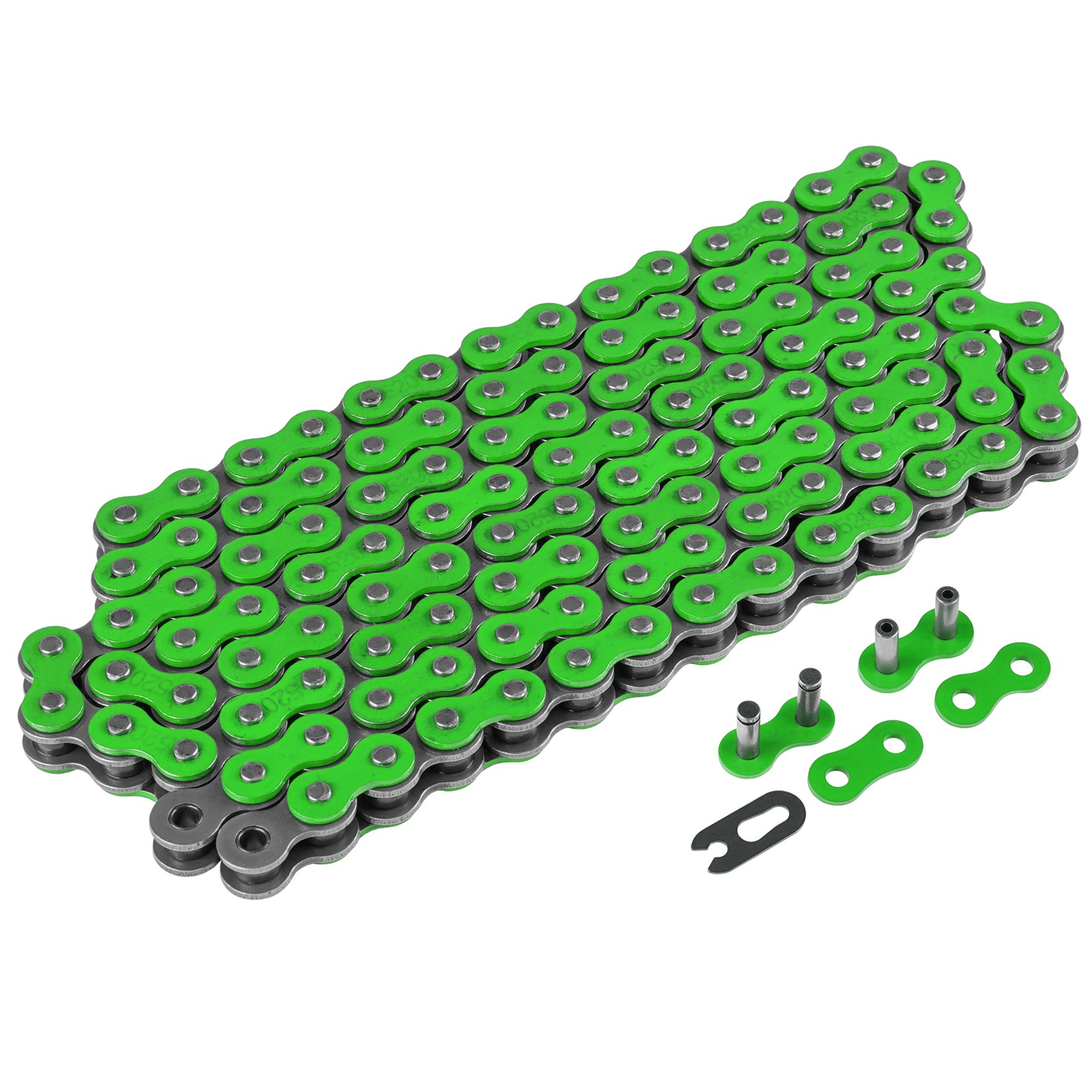 Green Drive Chain for Kawasaki KDX175 KDX200 KDX220R KDX250 KDX400 KDX420 450