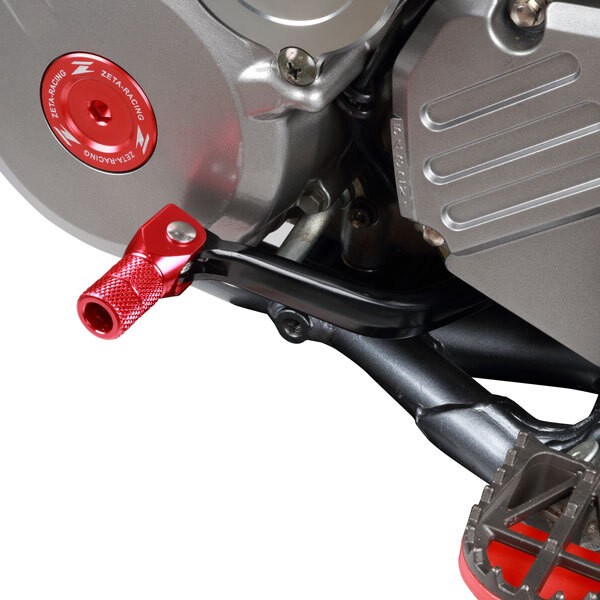 Zeta Forged Aluminum Shift Lever Red For SUZUKI DRZ400S DRZ400SM 2000-2021