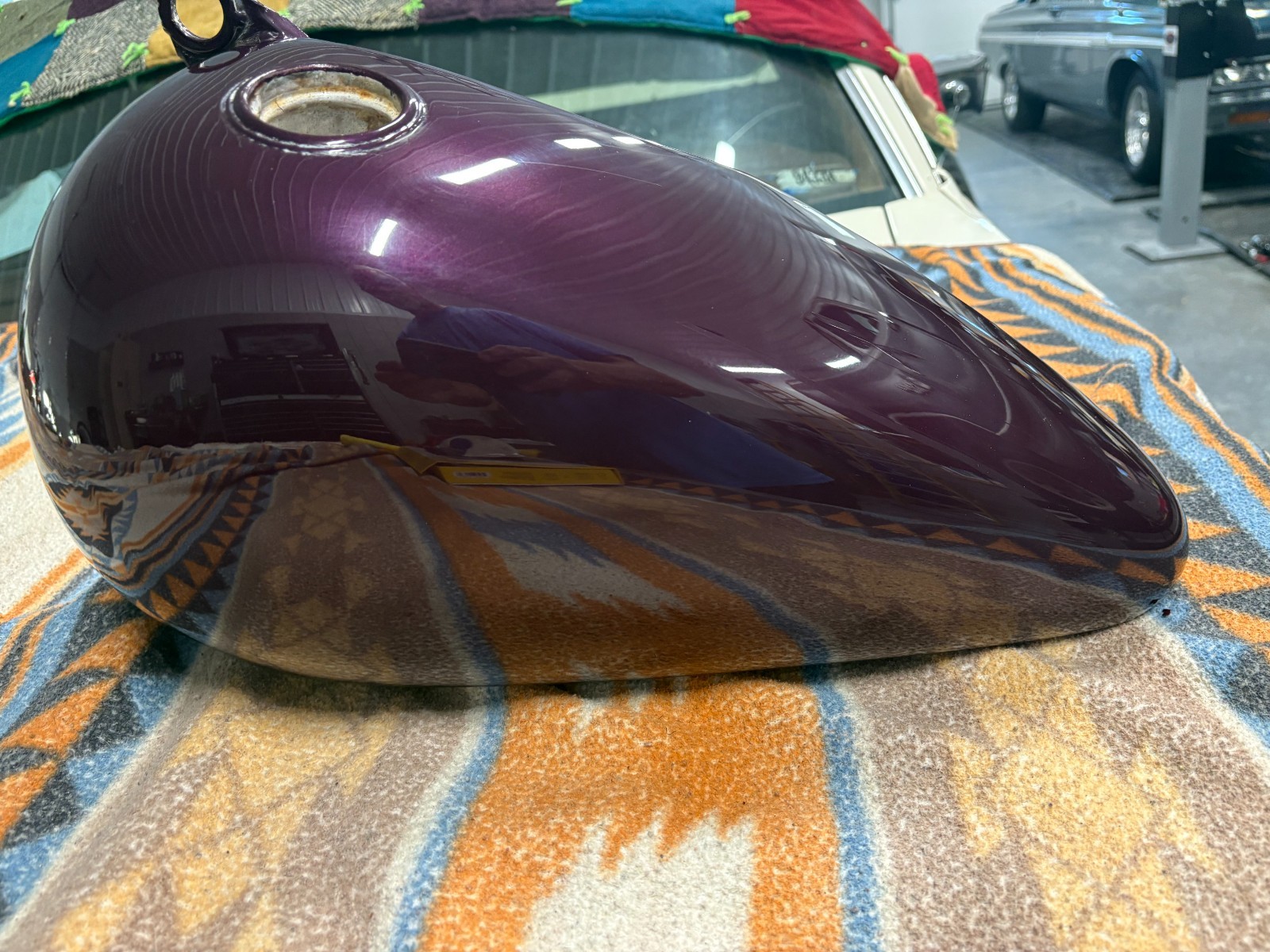 HARLEY DAVIDSON Softail Custom FXSTC Left Side Fuel Gas Tank