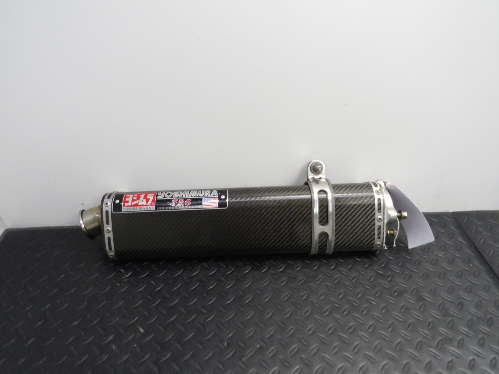 04 05 SUZUKI GSXR 600 GSXR 750 YOSHIMURA TRS EXHAUST MUFFLER SLIP-ON