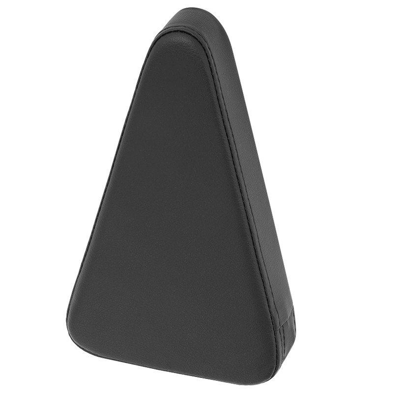 Passenger Backrest Sissy Bar Triangle Pad For Harley Suzuki Kawasaki Honda