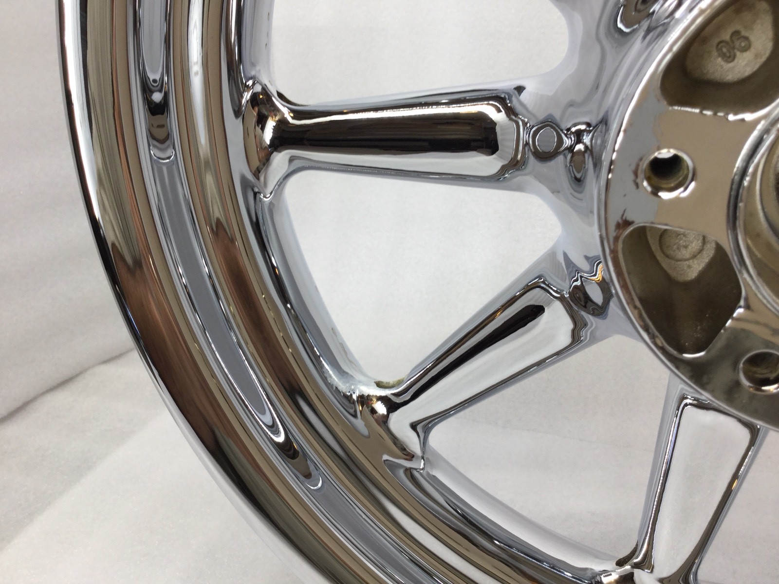 Harley Touring Wheels 2000-08 1″ AXLE MAG Road Glide Chrome OEM rims EXCHANGE