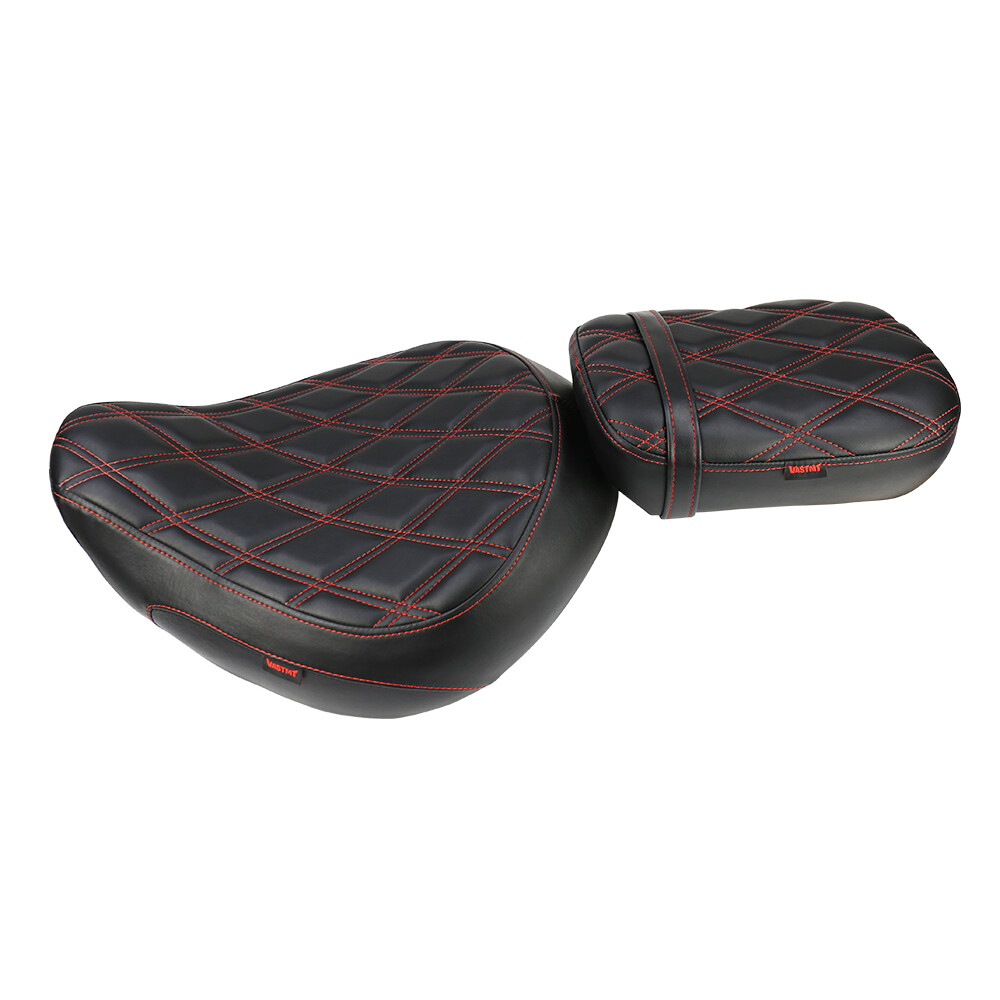 Red Stitching Shiny Diamond Full-Set Seat For Honda Shadow VT750 ACE 1998-2003