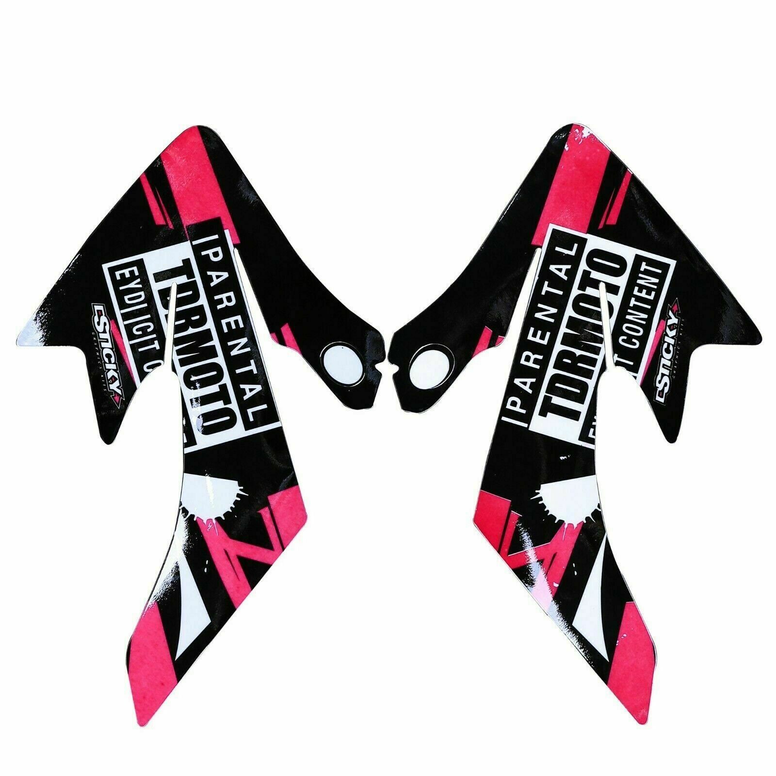 Pink Graphic Decals Sticker For CRF50 XR50 pit bike SSR Coolster 70 110cc 125cc