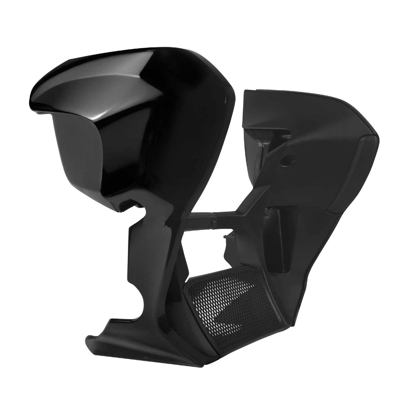Extended Chin Spoiler Lowers Fairing Cover For Harley 23-2026 Road Street Glide
