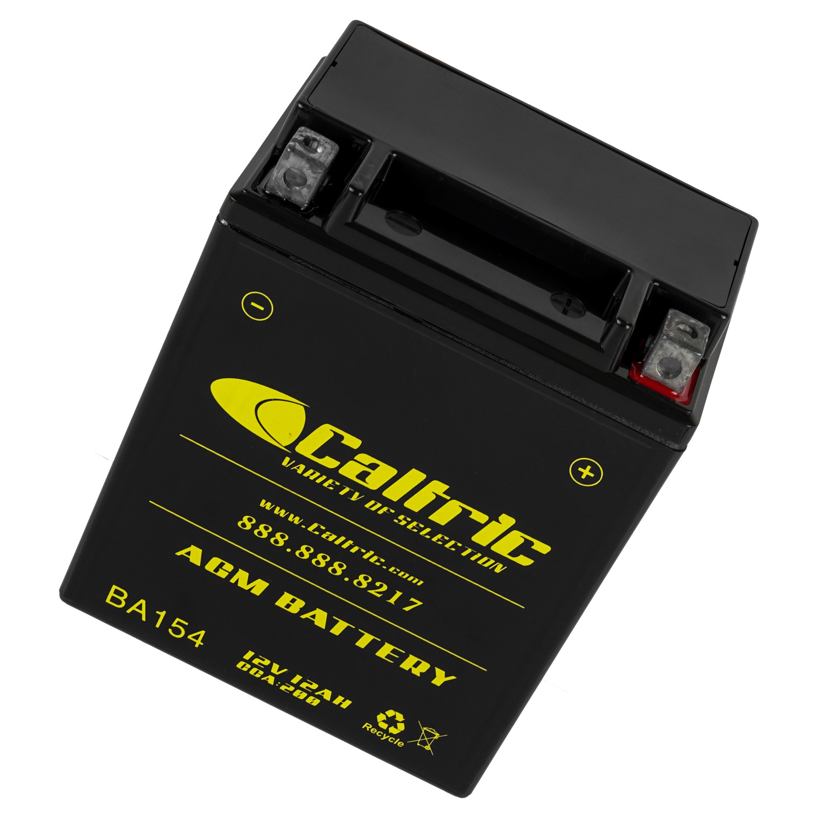 Caltric AGM Battery for Kawasaki KL650A KL650B KE650E KLR650 1987-2018