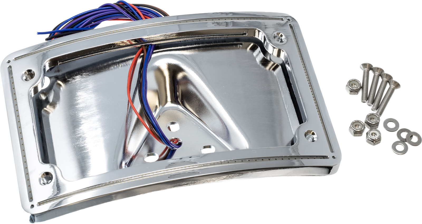 LECTRIC LIGHTING CO Perfect Plate Light LLC-CPPL-C Curve Chrome