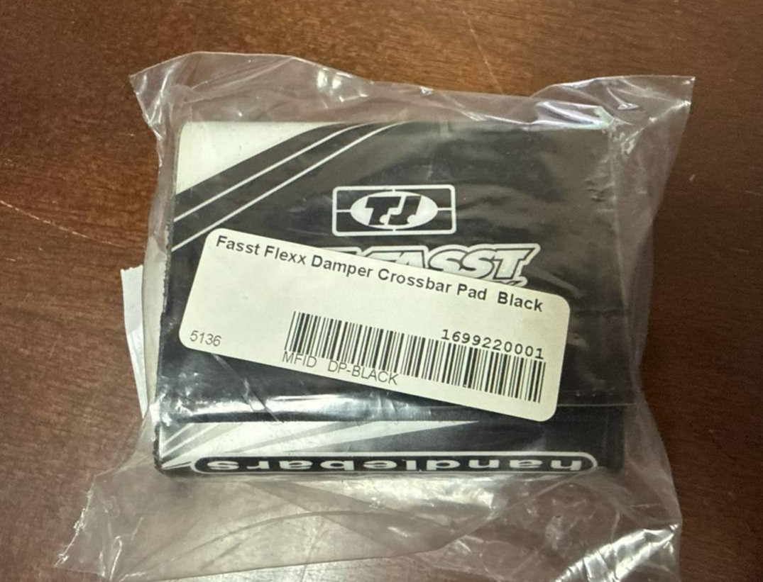 Fasst Flexx Damper Crossbar Pad Black DP-BLACK