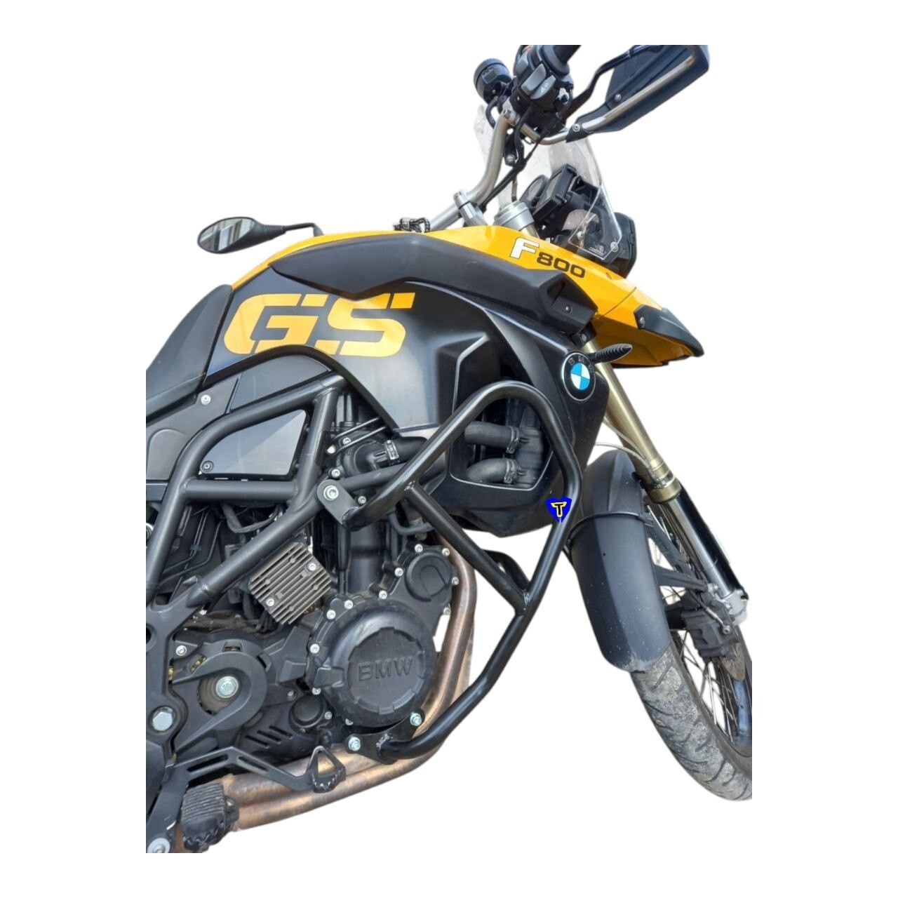 MTT Engine Guard Crash Bars BMW F 800 GS 2006-2012 Heavy Duty Steel Protection