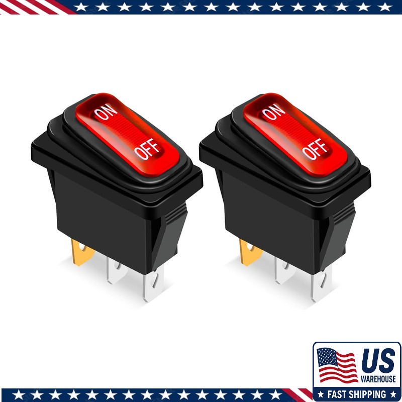 On Off Switch Razor Scooter E100 Crazy Cart Dune Buggy 2 Pack, 3-Pins Position,
