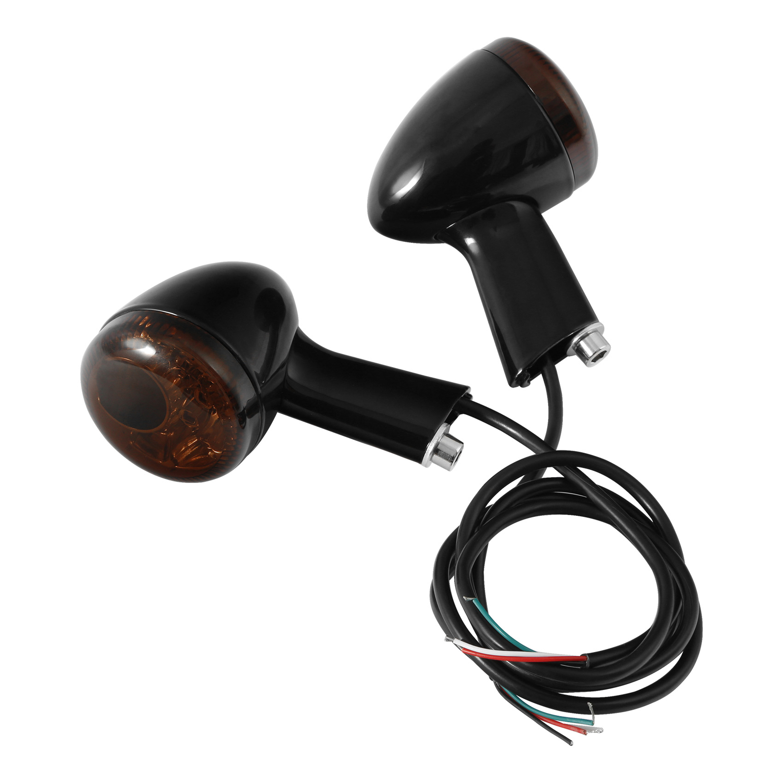 Rear Turn Signals LED Amber Light Fit For Harley Sportster 883 1200 48 1992-2022